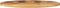 vidaXL - Tafelblad - ovaal - 80x40x3,8 - cm - massief - mangohout