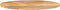 vidaXL - Tafelblad - ovaal - 90x40x2,5 - cm - massief - mangohout