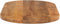 vidaXL - Tafelblad - ovaal - 90x40x2,5 - cm - massief - mangohout