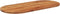 vidaXL - Tafelblad - ovaal - 90x40x3,8 - cm - massief - acaciahout
