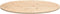 vidaXL - Tafelblad - ovaal - 90x45x2,5 - cm - massief - grenenhout