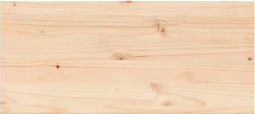 vidaXL - Tafelblad - rechthoekig - 100x50x1,7 - cm - massief - grenenhout