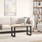 vidaXL - Tafelblad - rechthoekig - 100x50x1,7 - cm - massief - grenenhout