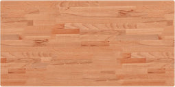 vidaXL - Tafelblad - rechthoekig - 100x50x2,5 - cm - massief - beukenhout