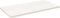 vidaXL - Tafelblad - rechthoekig - 100x50x2,5 - cm - massief - grenenhout - wit