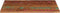 vidaXL - Tafelblad - rechthoekig - 100x60x2,5 - cm - massief - gerecycled - hout