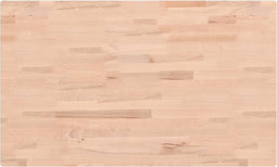 vidaXL - Tafelblad - rechthoekig - 100x60x4 - cm - massief - beukenhout