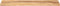 vidaXL - Tafelblad - rechthoekig - 110x20x3,8 - cm - massief - mangohout