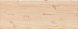 vidaXL - Tafelblad - rechthoekig - 110x40x2,5 - cm - massief - grenenhout