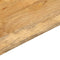 vidaXL - Tafelblad - rechthoekig - 110x40x2,5 - cm - massief - mangohout