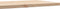 vidaXL - Tafelblad - rechthoekig - 110x40x2,5 - cm - massief - grenenhout