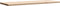 vidaXL - Tafelblad - rechthoekig - 110x40x2,5 - cm - massief - grenenhout