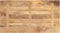 vidaXL - Tafelblad - rechthoekig - 110x50x3,8 - cm - massief - mangohout