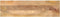vidaXL - Tafelblad - rechthoekig - 120x30x2,5 - cm - massief - mangohout