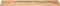 vidaXL - Tafelblad - rechthoekig - 120x30x2,5 - cm - massief - mangohout