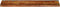 vidaXL - Tafelblad - rechthoekig - 120x30x2,5 - cm - massief - gerecycled - hout