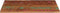 vidaXL - Tafelblad - rechthoekig - 120x50x2,5 - cm - massief - gerecycled - hout