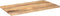 vidaXL - Tafelblad - rechthoekig - 120x60x2,5 - cm - massief - mangohout