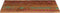 vidaXL - Tafelblad - rechthoekig - 120x60x2,5 - cm - massief - gerecycled - hout