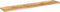 vidaXL - Tafelblad - rechthoekig - 140x20x2,5 - cm - massief - ruw - mangohout