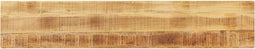 vidaXL - Tafelblad - rechthoekig - 140x20x3,8 - cm - massief - ruw - mangohout