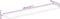 vidaXL - Tafelblad - rechthoekig - 140x30x2,5 - cm - massief - gerecycled - hout