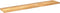 vidaXL - Tafelblad - rechthoekig - 140x30x2,5 - cm - massief - mangohout