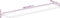 vidaXL - Tafelblad - rechthoekig - 140x40x2,5 - cm - massief - gerecycled - hout