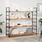 vidaXL - Tafelblad - rechthoekig - 140x40x2 - cm - massief - acaciahout