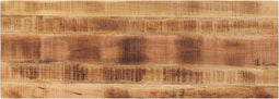 vidaXL - Tafelblad - rechthoekig - 140x60x1,5 - cm - massief - ruw - mangohout