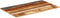 vidaXL - Tafelblad - rechthoekig - 15-16 - mm - 60x100cm - massief - gerecycled - hout