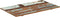 vidaXL - Tafelblad - rechthoekig - 15-16 - mm - 60x100cm - massief - gerecycled - hout