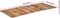 vidaXL - Tafelblad - rechthoekig - 15-16 - mm - 60x140cm - massief - gerecycled - hout
