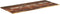 vidaXL - Tafelblad - rechthoekig - 15-16 - mm - 60x140cm - massief - gerecycled - hout
