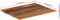 vidaXL - Tafelblad - rechthoekig - 15-16 - mm - 60x70 - cm - massief - gerecycled - hout