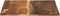 vidaXL - Tafelblad - rechthoekig - 15-16 - mm - 60x70 - cm - massief - gerecycled - hout