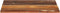 vidaXL - Tafelblad - rechthoekig - 15-16 - mm - 60x70 - cm - massief - gerecycled - hout