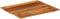 vidaXL - Tafelblad - rechthoekig - 15-16 - mm - 60x70 - cm - massief - gerecycled - hout