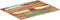 vidaXL - Tafelblad - rechthoekig - 15-16 - mm - 60x80 - cm - massief - gerecycled - hout