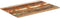 vidaXL - Tafelblad - rechthoekig - 15-16 - mm - 60x90 - cm - massief - gerecycled - hout