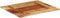 vidaXL - Tafelblad - rechthoekig - 15-16 - mm - 70x80 - cm - massief - gerecycled - hout