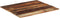 vidaXL - Tafelblad - rechthoekig - 15-16 - mm - 70x80 - cm - massief - gerecycled - hout