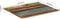 vidaXL - Tafelblad - rechthoekig - 15-16 - mm - 70x80 - cm - massief - gerecycled - hout