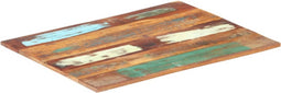 vidaXL - Tafelblad - rechthoekig - 15-16 - mm - 70x90 - cm - massief - gerecycled - hout