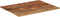 vidaXL - Tafelblad - rechthoekig - 15-16 - mm - 70x90 - cm - massief - gerecycled - hout