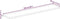 vidaXL - Tafelblad - rechthoekig - 160x30x2,5 - cm - massief - ruw - mangohout