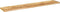 vidaXL - Tafelblad - rechthoekig - 160x40x2,5 - cm - massief - ruw - mangohout