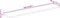 vidaXL - Tafelblad - rechthoekig - 160x40x2,5 - cm - massief - acaciahout
