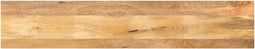 vidaXL - Tafelblad - rechthoekig - 180x40x2,5 - cm - massief - mangohout
