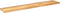 vidaXL - Tafelblad - rechthoekig - 180x40x2,5 - cm - massief - mangohout